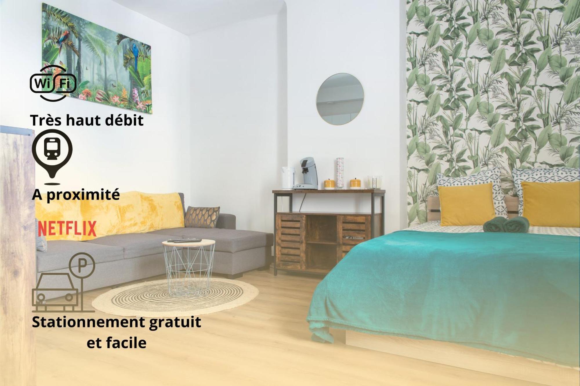 Studio Lorient Proche Centre Gare Wifi Netflix Экстерьер фото